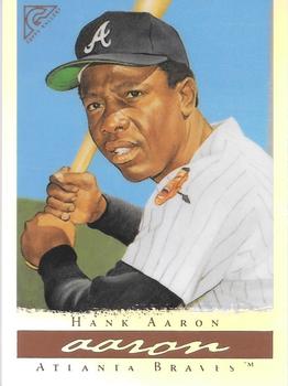 2003 Topps Gallery Hall of Fame - Artist's Proofs #3 Hank Aaron Front