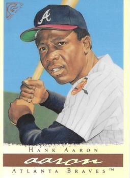 2003 Topps Gallery Hall of Fame - Artist's Proofs #3 Hank Aaron Front