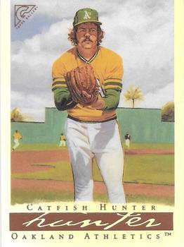 2003 Topps Gallery Hall of Fame - Artist's Proofs #11 Catfish Hunter Front