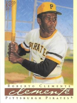 2003 Topps Gallery Hall of Fame - Artist's Proofs #12 Roberto Clemente Front