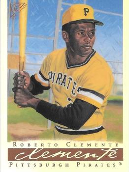 2003 Topps Gallery Hall of Fame - Artist's Proofs #12 Roberto Clemente Front