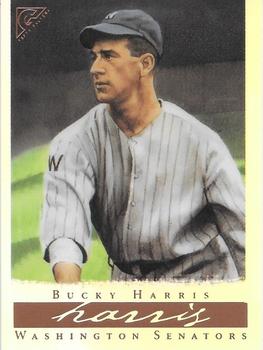 2003 Topps Gallery Hall of Fame - Artist's Proofs #38 Bucky Harris Front