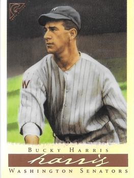 2003 Topps Gallery Hall of Fame - Artist's Proofs #38 Bucky Harris Front