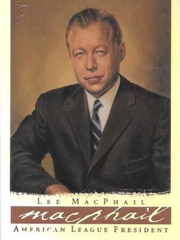 2003 Topps Gallery Hall of Fame - Artist's Proofs #40 Lee MacPhail Front