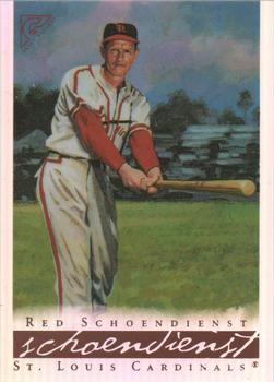 2003 Topps Gallery Hall of Fame - Artist's Proofs #47 Red Schoendienst Front