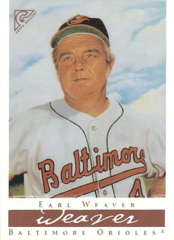 2003 Topps Gallery Hall of Fame - Artist's Proofs #48 Earl Weaver Front