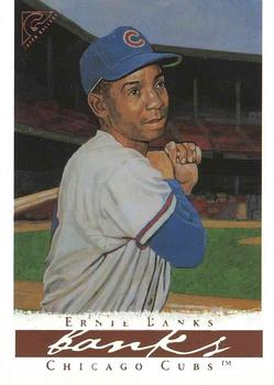 2003 Topps Gallery Hall of Fame - Artist's Proofs #67 Ernie Banks Front