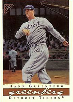 2003 Topps Gallery Hall of Fame - Artist's Proofs #54 Hank Greenberg Front