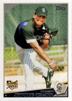 2009 Topps Updates & Highlights #UH66 Jhoulys Chacin Front