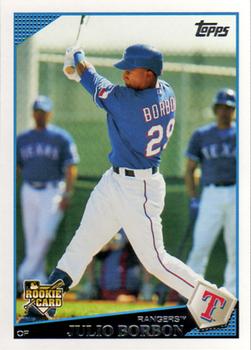 2009 Topps Updates & Highlights #UH167 Julio Borbon Front