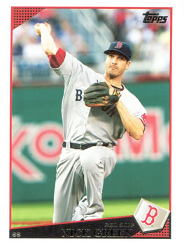 2009 Topps Updates & Highlights #UH101 Nick Green Front