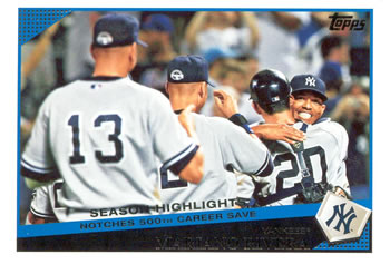 2009 Topps Updates & Highlights #UH180 Mariano Rivera Front