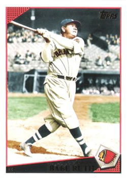 2009 Topps Updates & Highlights #UH330 Babe Ruth Front