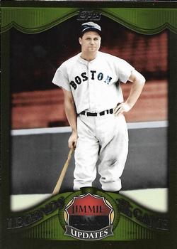 2009 Topps Updates & Highlights - Legends of the Game #LGU9 Jimmie Foxx Front