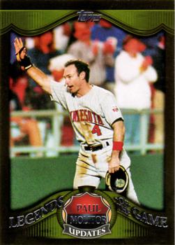 2009 Topps Updates & Highlights - Legends of the Game #LGU24 Paul Molitor Front