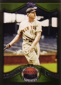 2009 Topps Updates & Highlights - Legends of the Game #LGU25 Johnny Mize Front