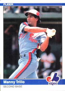 1984 Fleer #289 Manny Trillo Front