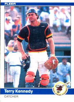 1984 Fleer #304 Terry Kennedy Front