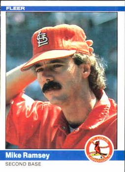 1984 Fleer #333 Mike Ramsey Front