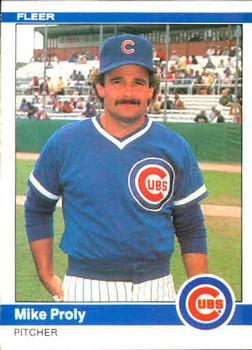 1984 Fleer #501 Mike Proly Front