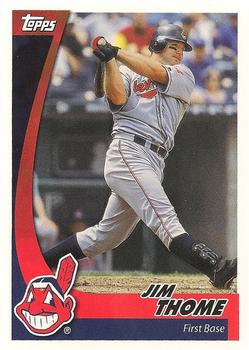 2002 Topps Post Cereal #17 Jim Thome Front