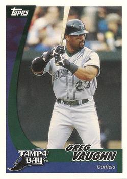 2002 Topps Post Cereal #27 Greg Vaughn Front
