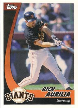 2002 Topps Post Cereal #6 Rich Aurilia Front
