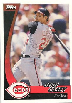 2002 Topps Post Cereal #8 Sean Casey Front