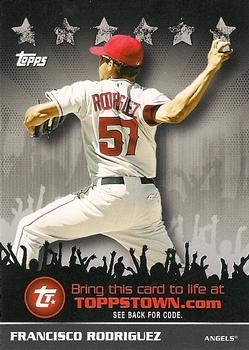 2009 Topps - Ticket to ToppsTown #TTT17 Francisco Rodriguez Front