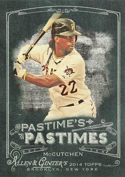 2014 Topps Allen & Ginter - Pastime's Pastimes #PP-AM Andrew McCutchen Front