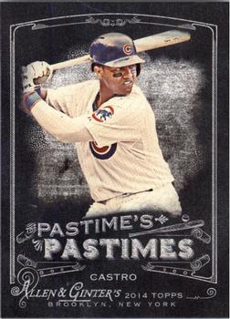 2014 Topps Allen & Ginter - Pastime's Pastimes #PP-SC Starlin Castro Front