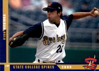 2006 Grandstand State College Spikes #NNO Ryan Hodinka Front