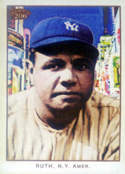 2009 Topps 206 #NNO Babe Ruth Front