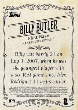 2009 Topps 206 #162 Billy Butler Back