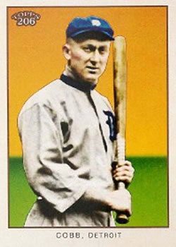 2009 Topps 206 #NNO Ty Cobb Front