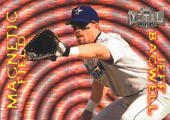 1997 Metal Universe - Magnetic Field #2 Jeff Bagwell Front