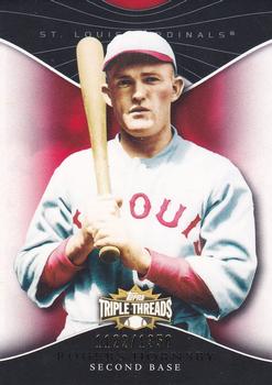 2009 Topps Triple Threads #37 Rogers Hornsby Front