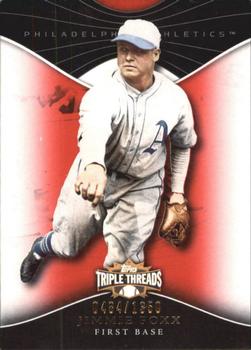 2009 Topps Triple Threads #45 Jimmie Foxx Front