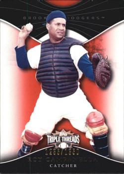 2009 Topps Triple Threads #56 Roy Campanella Front