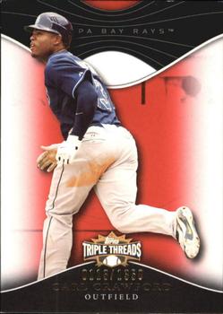 2009 Topps Triple Threads #62 Carl Crawford Front