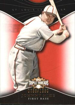 2009 Topps Triple Threads #80 Johnny Mize Front