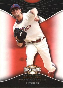 2009 Topps Triple Threads #88 Cole Hamels Front