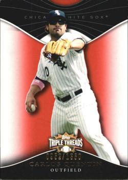 2009 Topps Triple Threads #94 Carlos Quentin Front