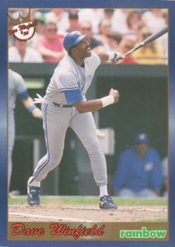 1993 Rainbow Foods Dave Winfield #7 Dave Winfield Front
