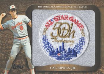 2009 Topps - Legends Commemorative Patch #LPR-43 Cal Ripken Jr. / 1983 All-Star Game Front