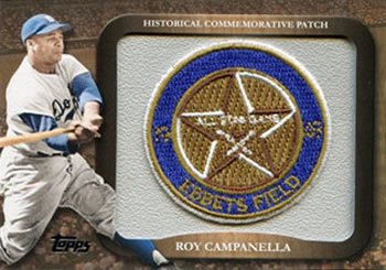 2009 Topps - Legends Commemorative Patch #LPR-10 Roy Campanella / 1949 All-Star Game Front
