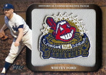 2009 Topps - Legends Commemorative Patch #LPR-18 Whitey Ford / 1954 All-Star Game Front