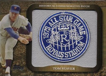 2009 Topps - Legends Commemorative Patch #LPR-39 Tom Seaver / 1973 All-Star Game Front