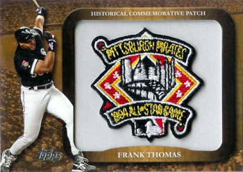 2009 Topps - Legends Commemorative Patch #LPR-90 Frank Thomas / 1994 MLB All-Star Game Front