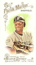 2014 Topps Allen & Ginter - Mini #13 Gary Sheffield Front